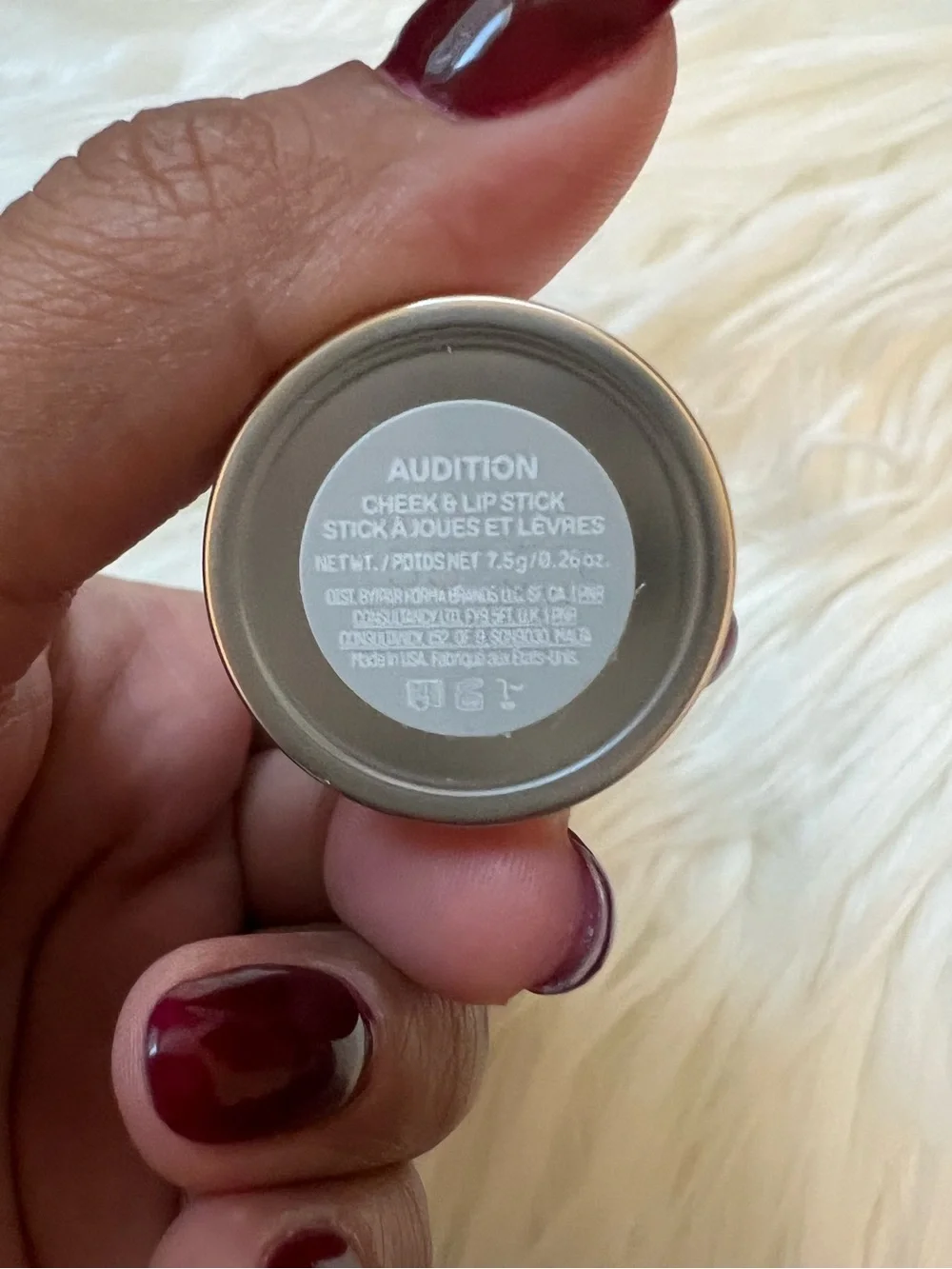 5/$35 NIB r.e.m beauty cheek & lipstick in shade audition retails $26.00 USD